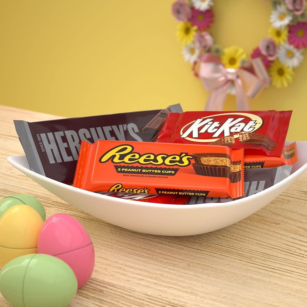 KIT KAT & REESE'S Assorted Chocolate Bars, 18ct x 2 Pack