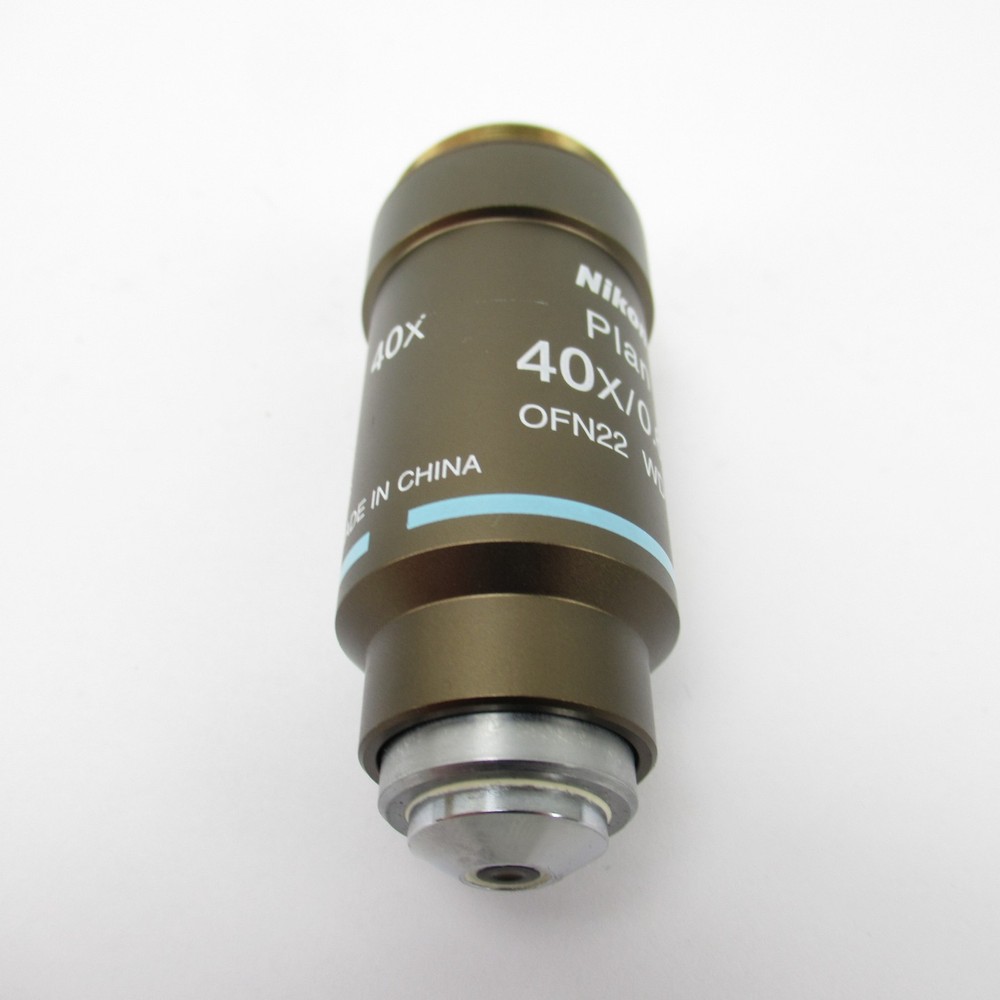 NIKON PLAN 40X/0.65 OFN22 CFI MICROSCOPE OBJECTIVE LENS FOR ECLIPSE SERIES