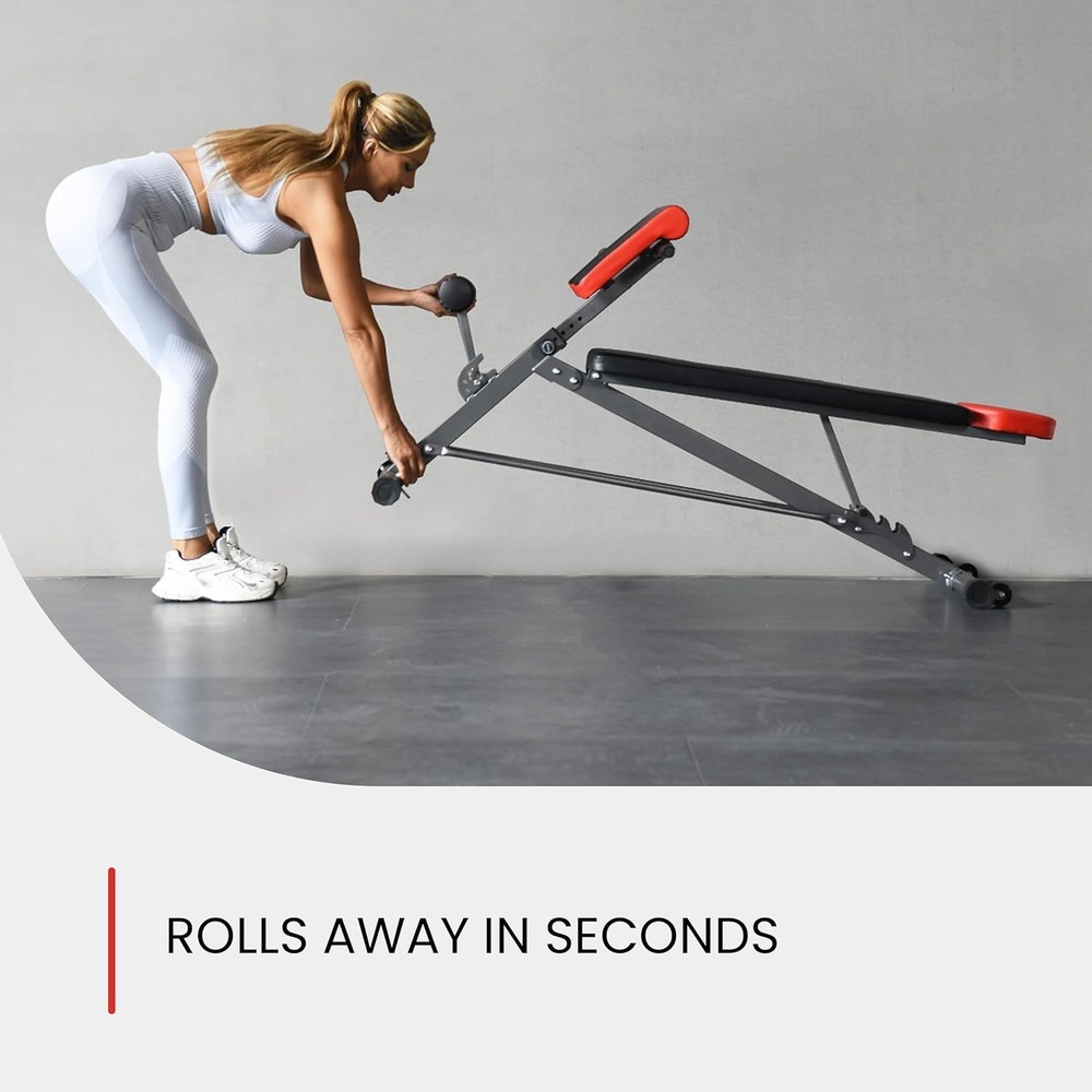 Multi-Functional Weight Bench for Full All-in-One Body Workout – Adjustable W...