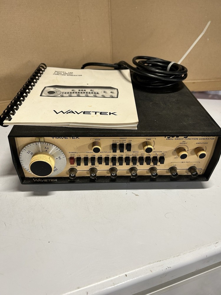 wavetek 188 Sweep function generator With Instructions