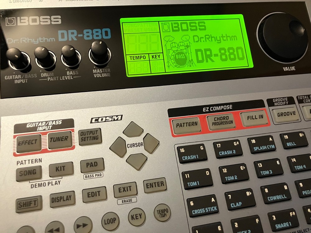 Boss Dr-880 Dr. Rhythm Drum Machine