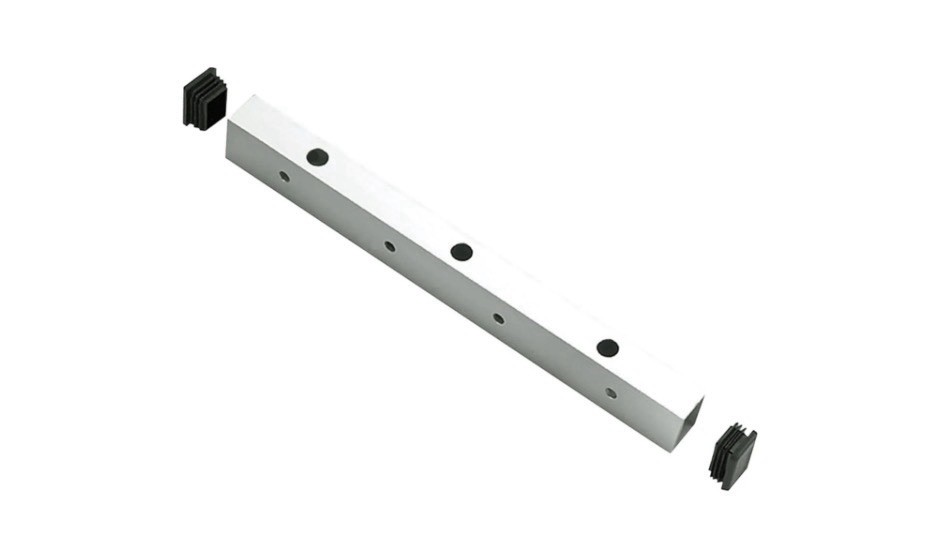 Securitron Assa Abloy UHB-CL-8 Universal Header Bracket Clear Anodized 8"