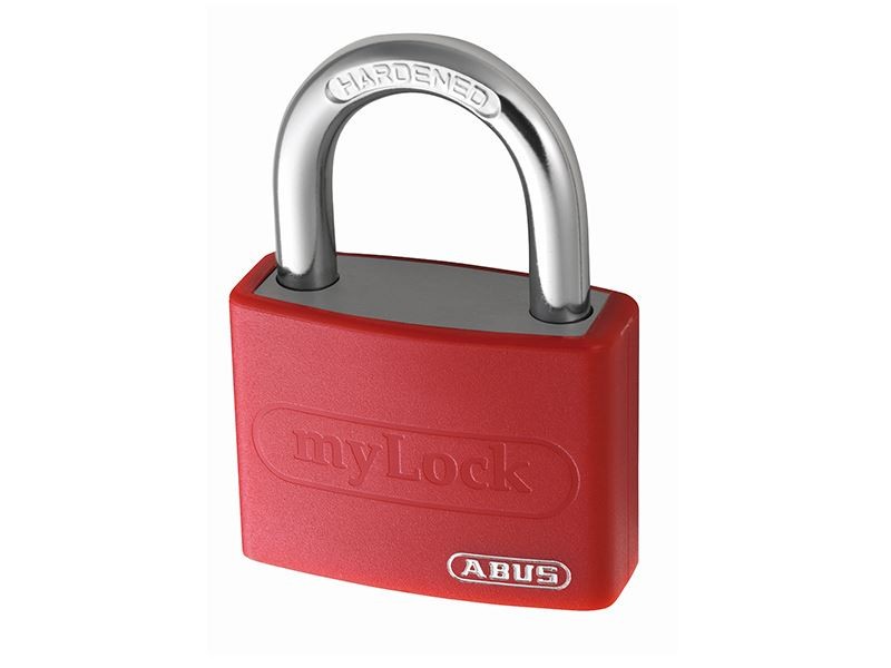 ABUS Mechanical - Red Aluminum Padlock