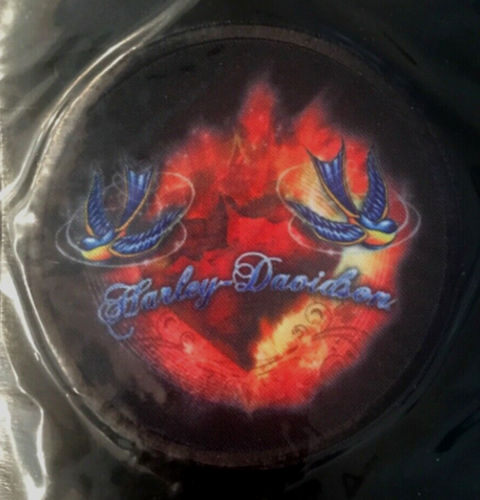 Harley Davidson Rare Bluebird Patch & Bonus Patch