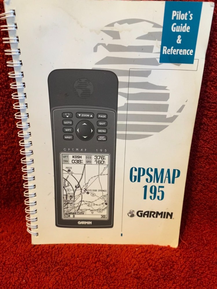 GARMIN GPSMAP 195 PILOT'S GUIDE AND REFERENCE
