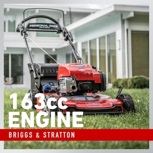 Toro Recycler 22in Self-Propelled Lawn Mower Personal Pace 163cc Briggs Stratton
