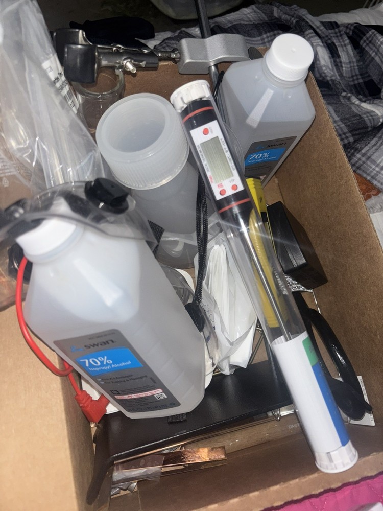 ChemScience Interactive Home Lab Kit. Used Left Over Expensive Science Equipment