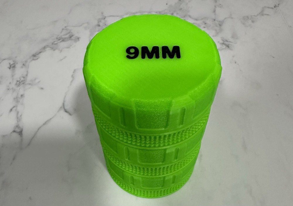 3 Pack of 9MM Ammo Puck – Compact, Stackable Storage for 20 Rounds