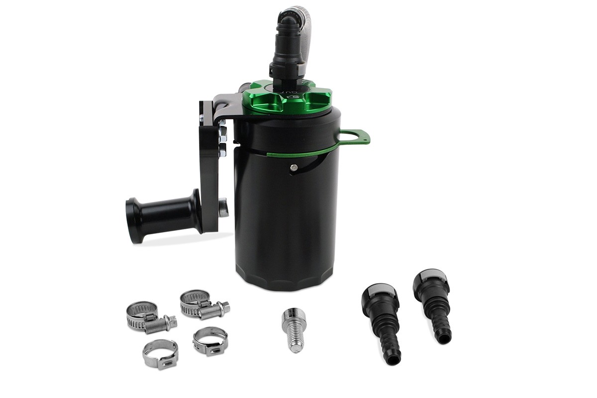 CCS Oil Catch Can Kit for GM Gen III & IV LS Engines, 7 oz