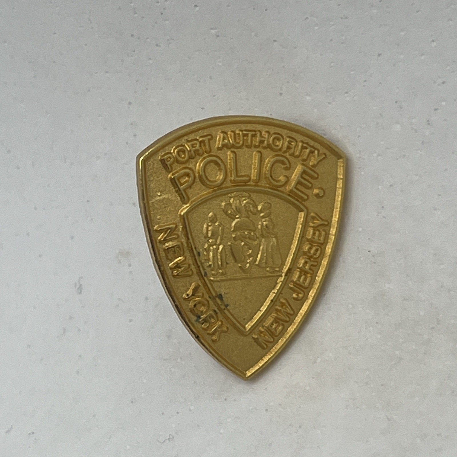 NYPD New York New Jersey Port Authority Police Department Enamel Hat Pin
