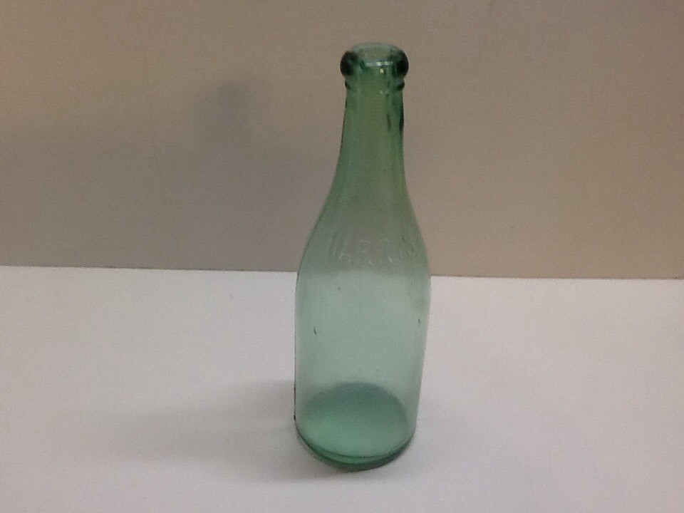 Antique Aqua Harris Bluing Bottle.