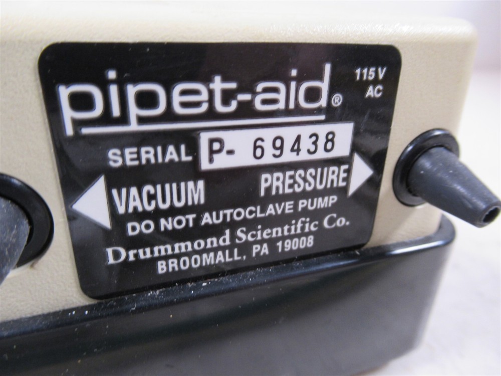 Drummond Scientific Pipet-Aid Controller Vacuum Pressure Pump