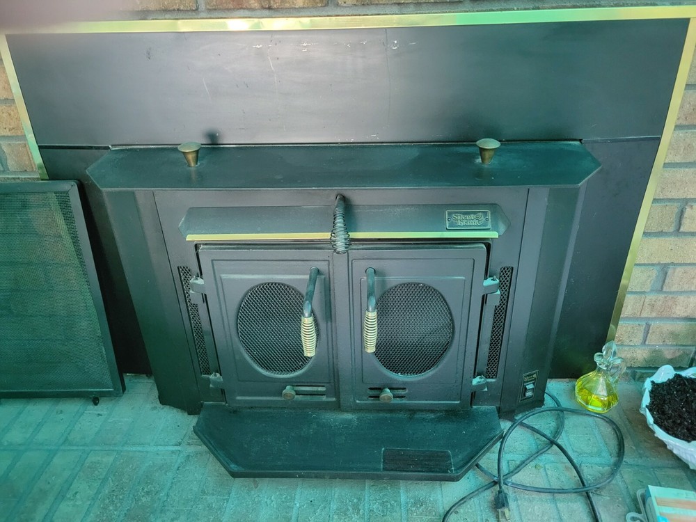 SILENT FLAME FIRE PLACE INSERT