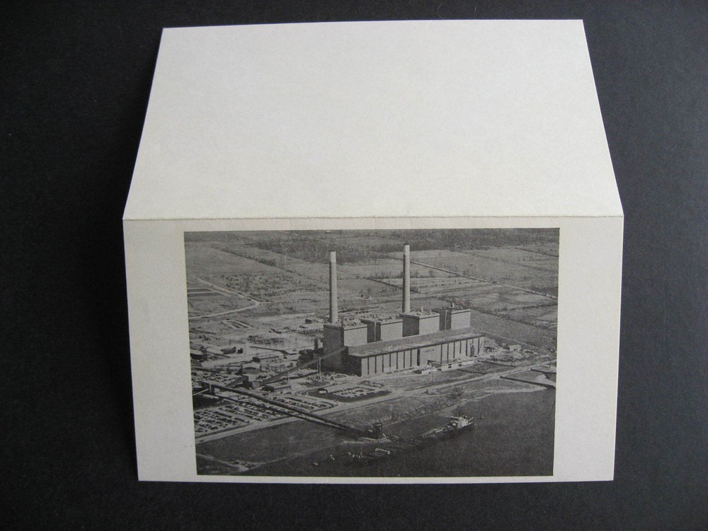 CANADA Lambton ON Generating Station (Hydro) dedication cover with insert!