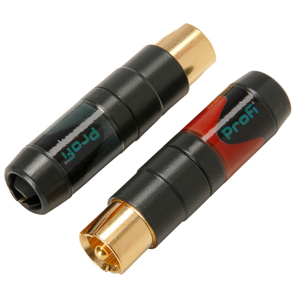 Neutrik NF2C-B/2 Profi Professional RCA Plug Pair