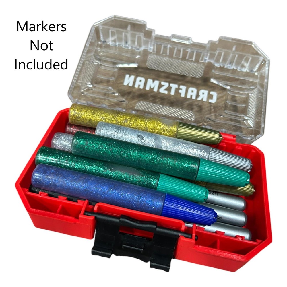 Craftsman Nano Small Versastack Stackable Plastic Storage Cases 4 Pack