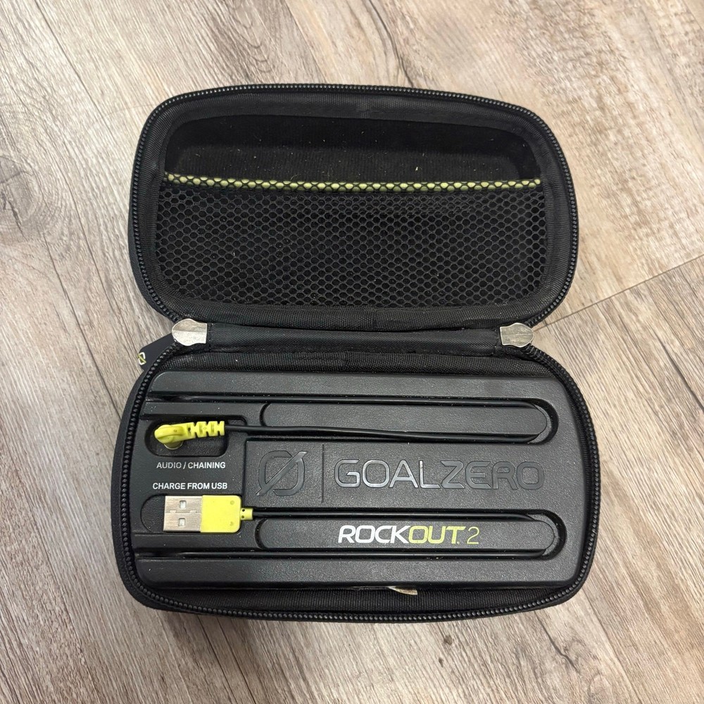 Goal Zero Portable Plug In Speaker Case Green