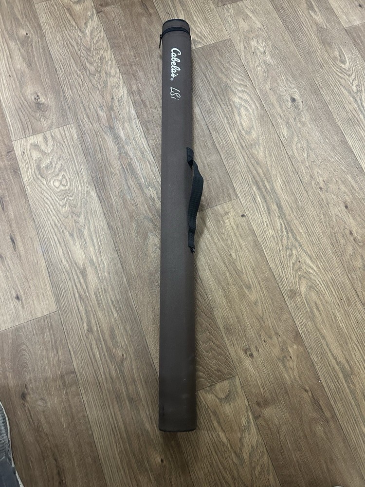 Cabelas 4pc 9’9” Fly Rod Brown Carry Case *Case Only*