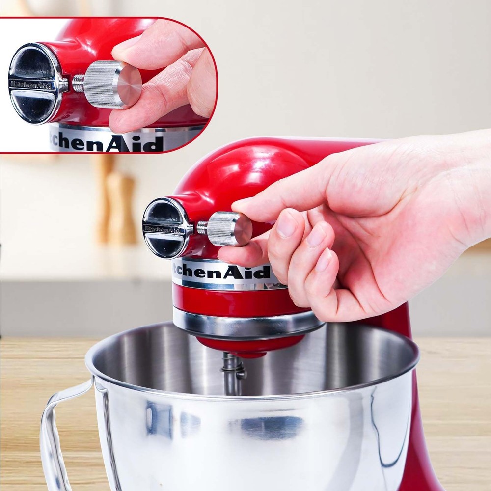 Fixing Attachment Screw Compatible with KitchenAid All, Silver