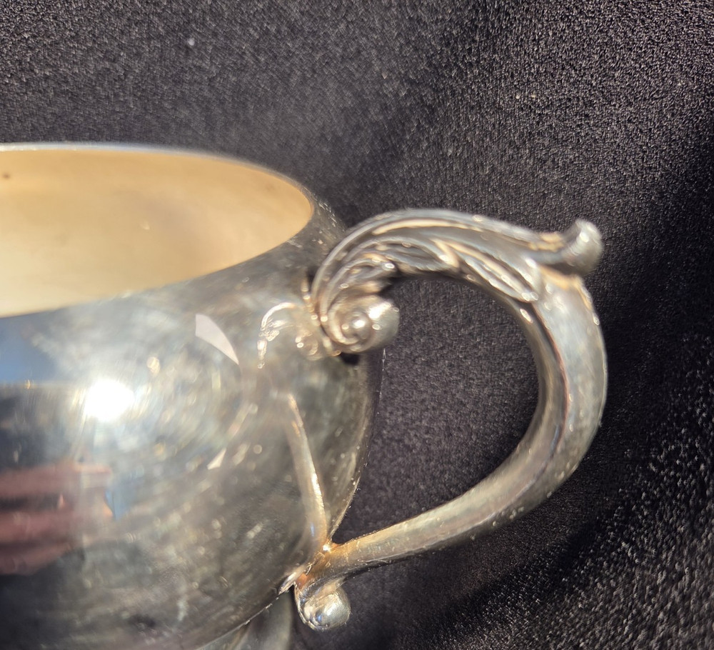 Guildcraft Silversmiths Creamer & Open Sugar