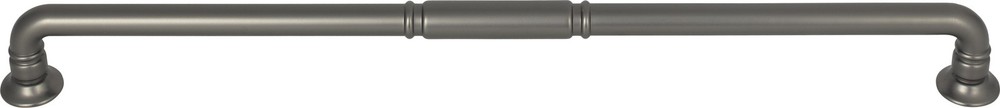 Top Knobs TK1007AG Kent Pull 12" (c-c) Ash Gray