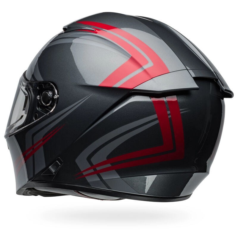 Bell Lithium Jetstream Helmet Size Large Gray/Red