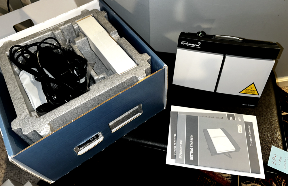 Thrane & Thrane- Cobham Explorer 300 -BGAN terminal