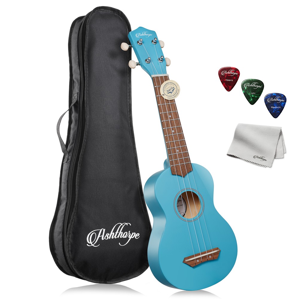 Soprano Ukulele Guitar for Beginners, 21" Uke Kids Starter Bundle Kit