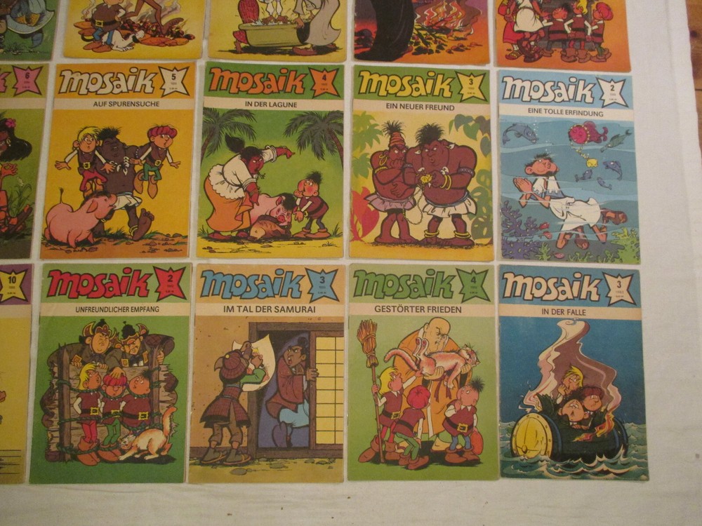 Mosaic GDR Comics Convolution 80s 59 Pieces