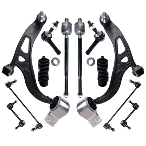 Front Lower Control Arms with Bushing Ball Joint Kit for 2011-2019 Ford Explorer