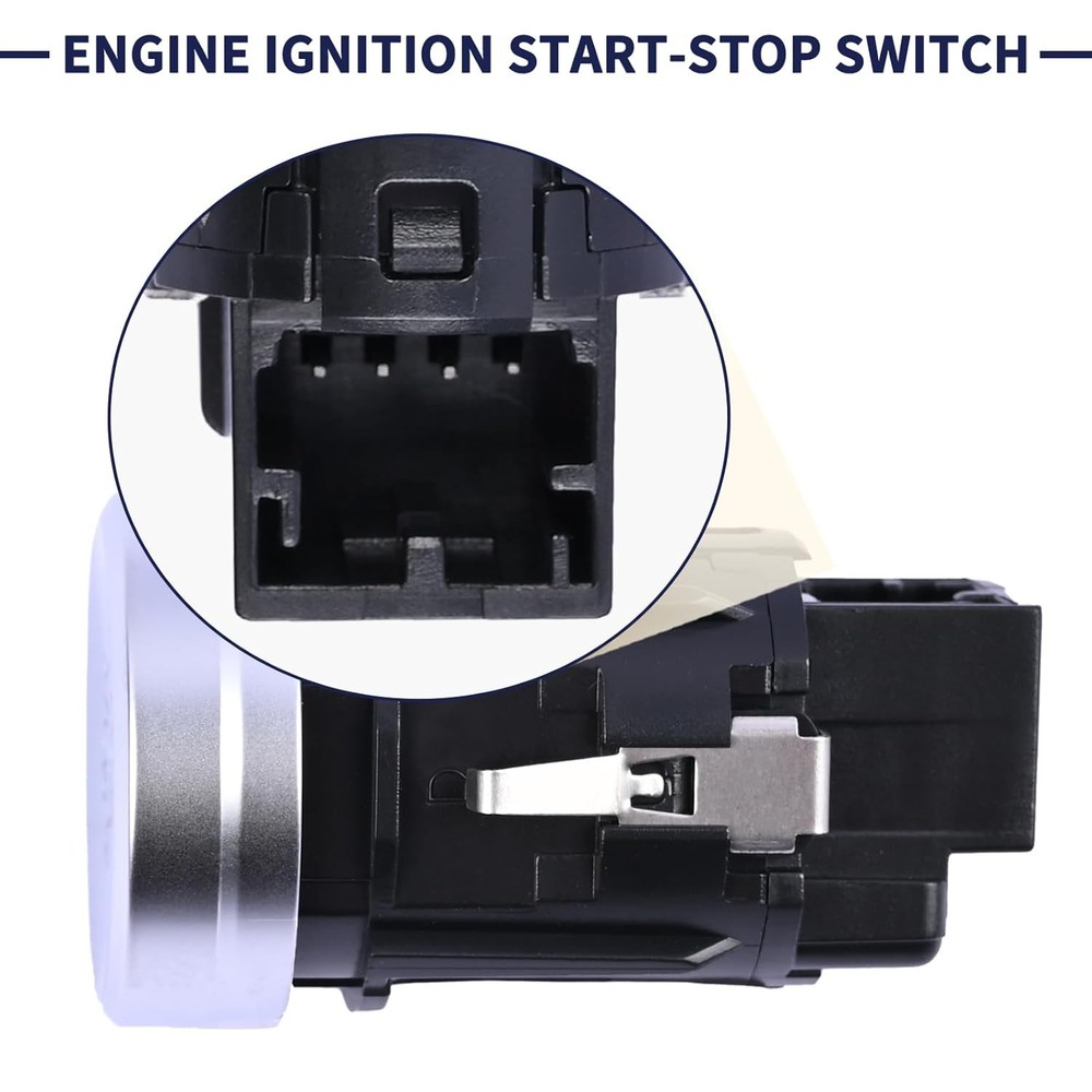 5K0959839 Engine Ignition Start Stop Switch Button Compatible with VW Eos Golf