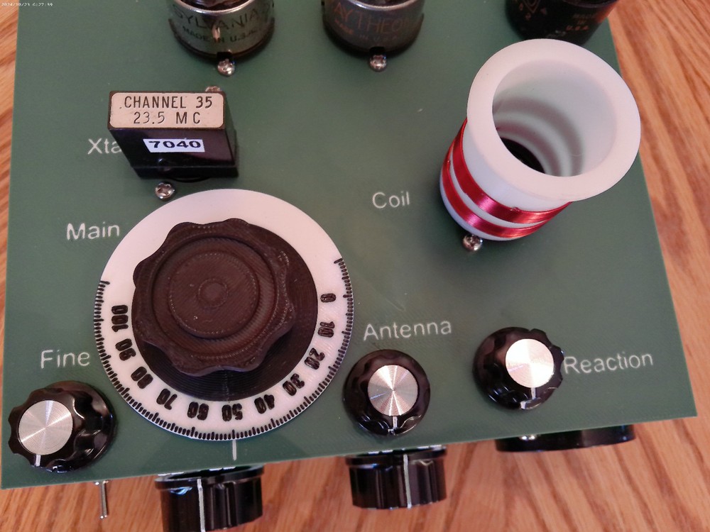 Schematic Only 40/30/20 Meter Paraset QRP Transmitter/Regen Receiver