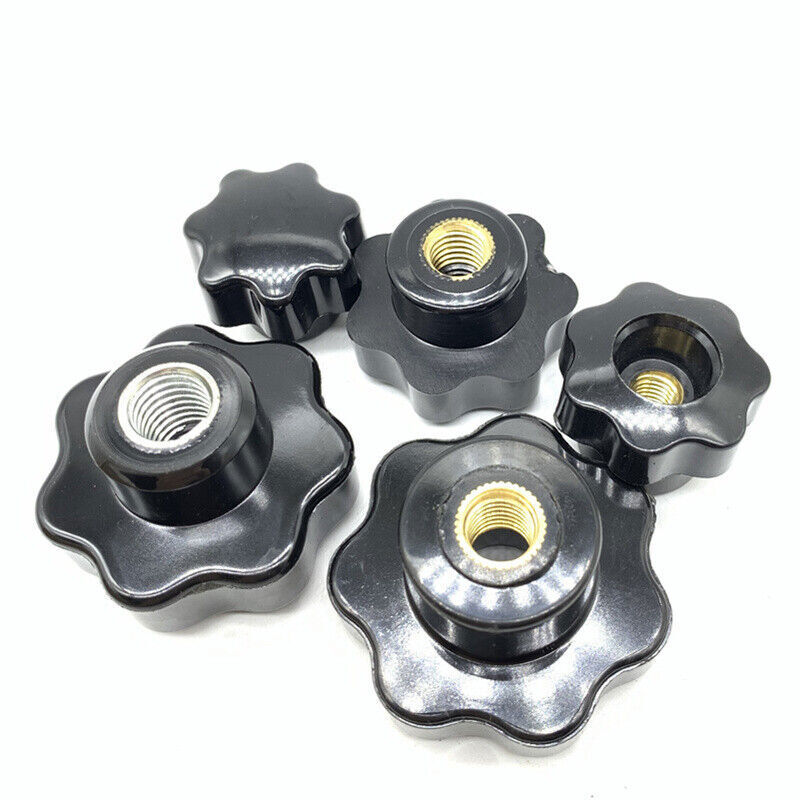 Thickened Hex Bolt Nuts Set (M4-M16) - Bakelite Hand-Tighten Thumb Knobs