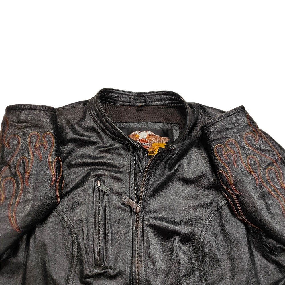 Harley Davidson Leather Jacket, Women’s L size