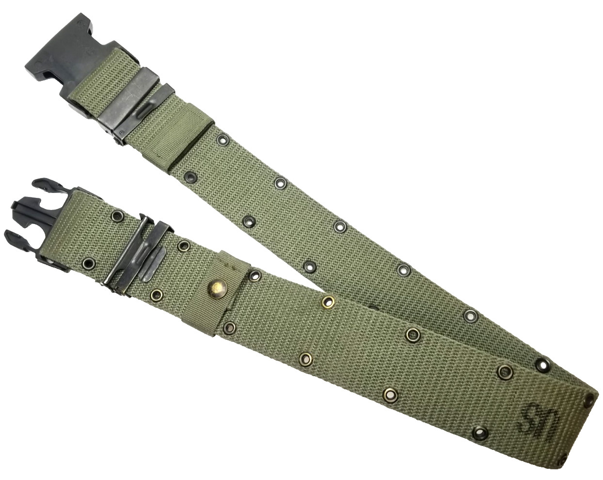 USGI LC2 ALICE Belt Individual Equipment Military USMC Web Belt OD Green MEDIUM