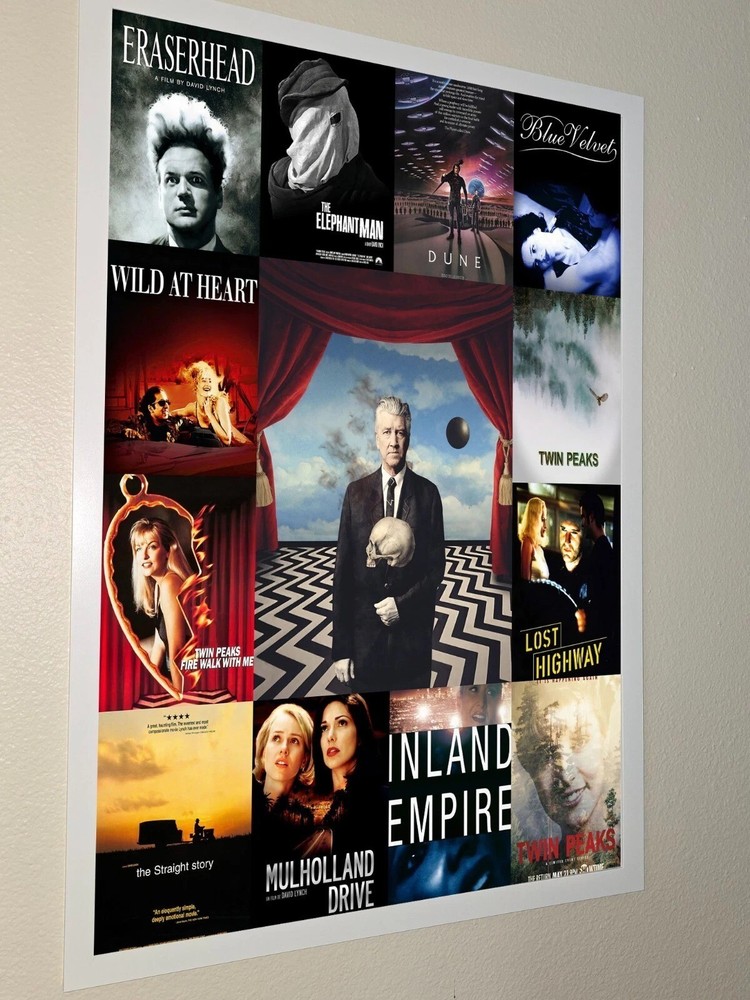 David Lynch Poster, Home Decor, Wall Decor