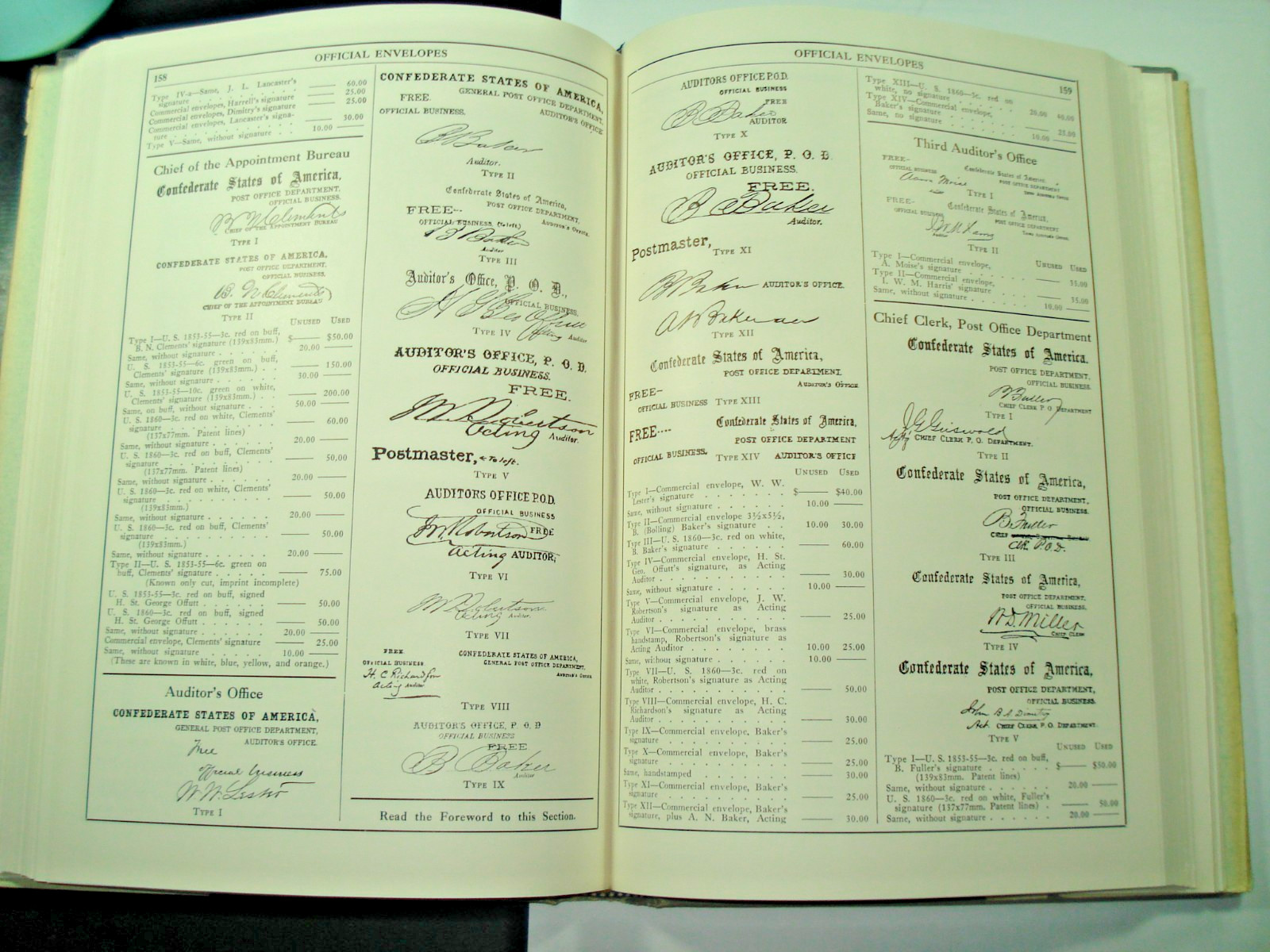 CONFEDERATE STATES CATALOG & HANDBOOK 1959 DIETZ EDITION 282 PAGES HARDCOVER