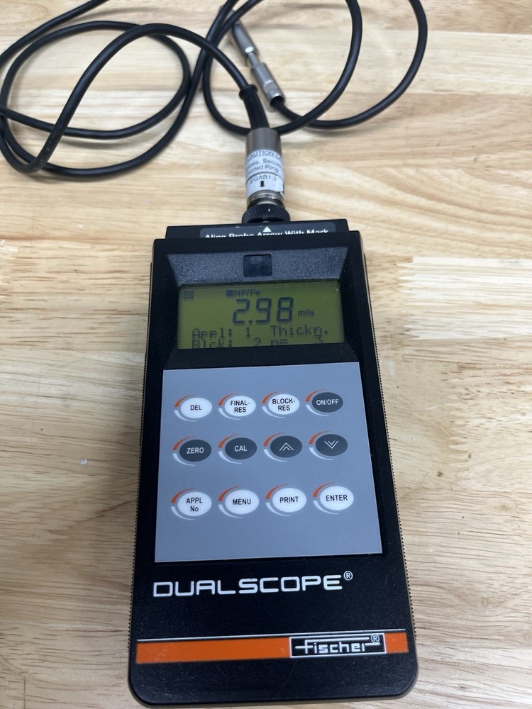 Fischer Technology MP40E EGAB1.3, Dualscope Paint Thickness Meter Sensor