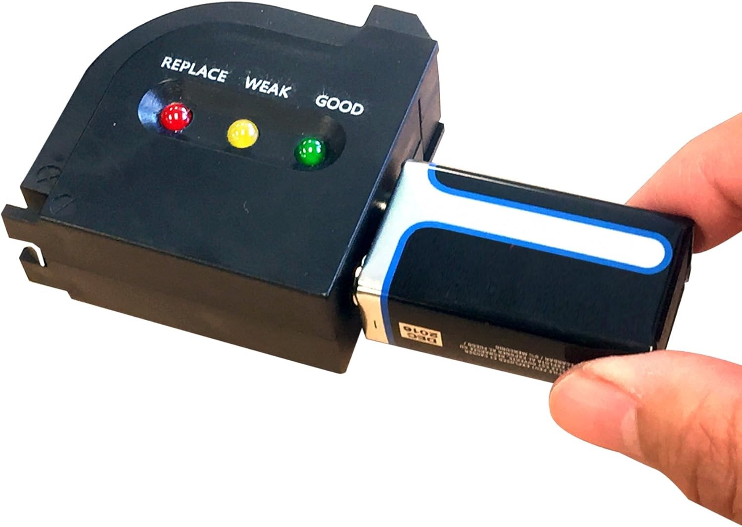 The Battery Storage Organizer Case and Battery Tester, Holds 77 batteries New