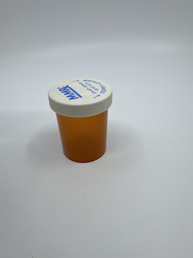Vintage Nostalgic MMRX Empty Pill Bottle Organizer