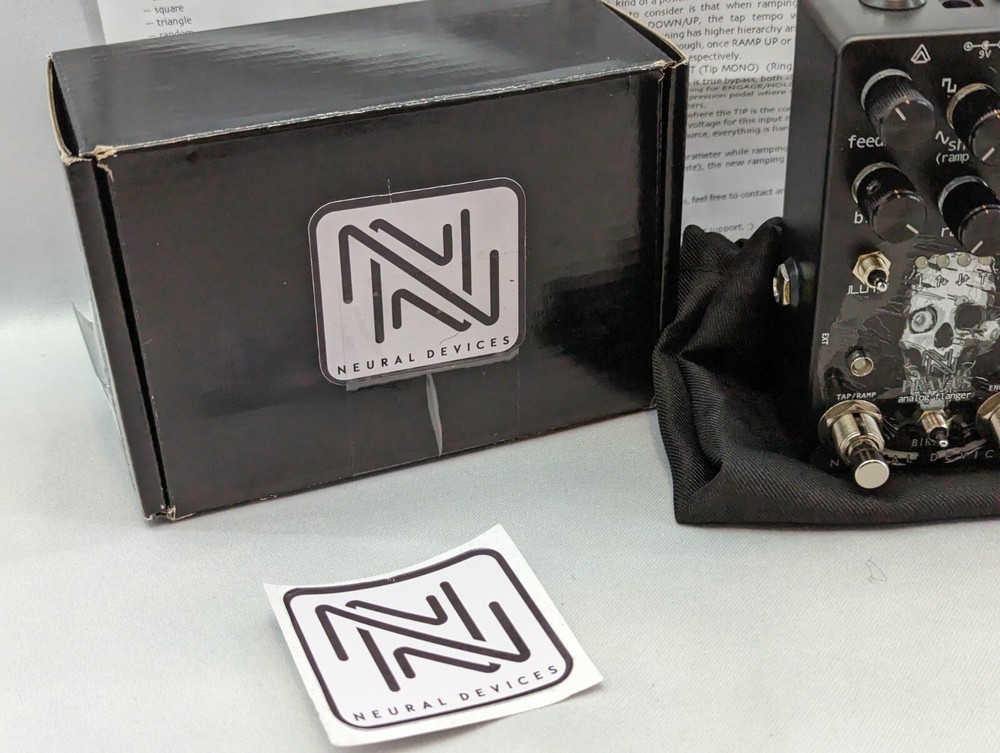 NEURAL DEVICES Pravus Analog Flanger & Modulation Engine 🔥New/Open Box🔥