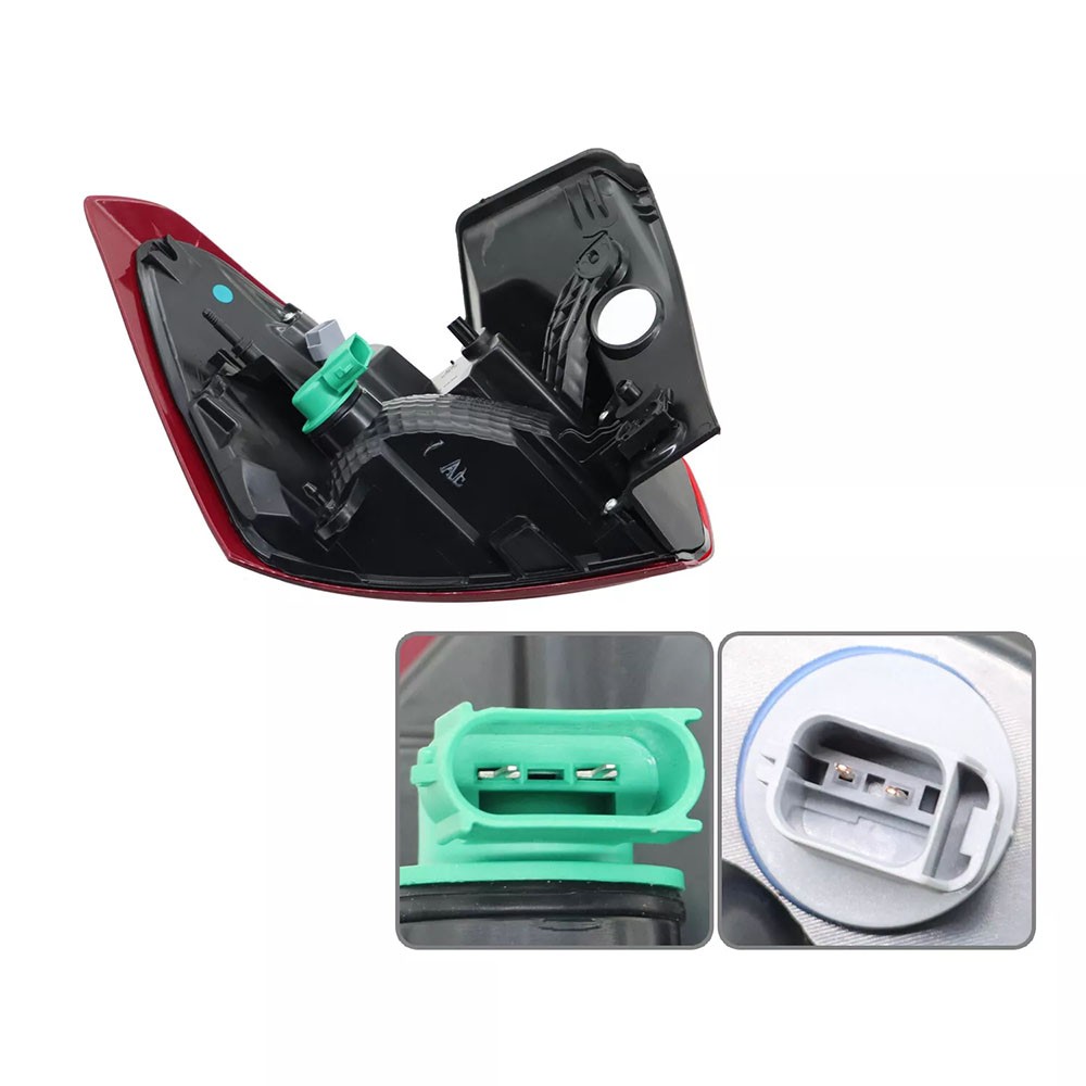 For 2018-2021 Chevy Equinox Halogen Tail Light Outer Right Passenger Side RH