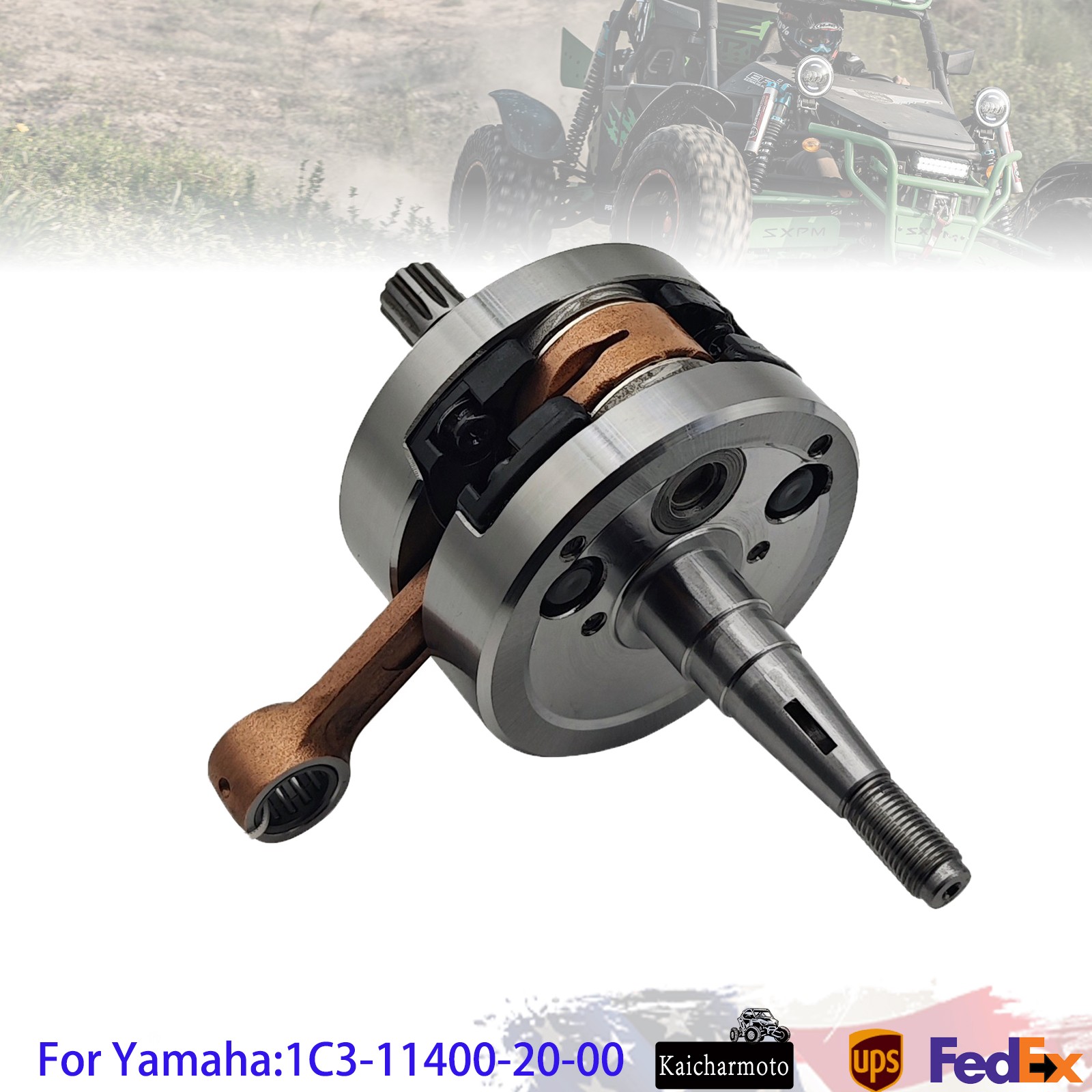 For 2005-2021 Yamaha YZ125 YZ 125 Engine Rebuild Part Crankshaft NEW US