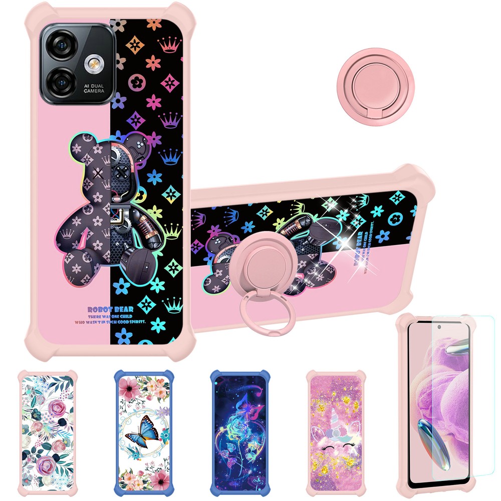 for Ulefone Note 16 Pro Phone Case Cover Glass Screen Protector T1