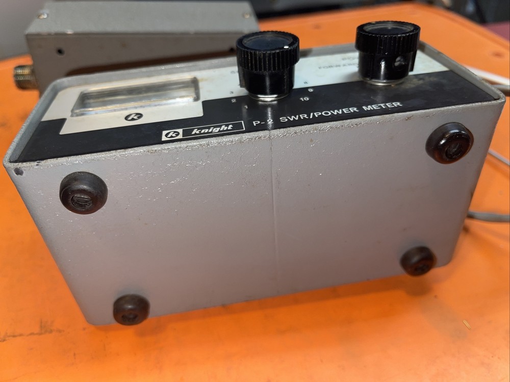 KNIGHT P-2 SWR POWER METER SENSITIVITY SWITCH STUCK UNTESTED
