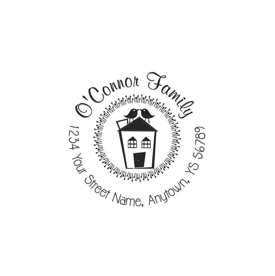Return Address - custom stamps - 904 Stamps