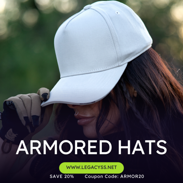 Legacy Armor Level II Bulletproof Cap - Discreet, Lightweight Protection Hat
