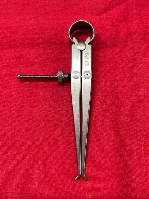 Starrett 73A-4 Yankee Spring-Type Inside Caliper, 4" Size, Solid Nut IN STOCK