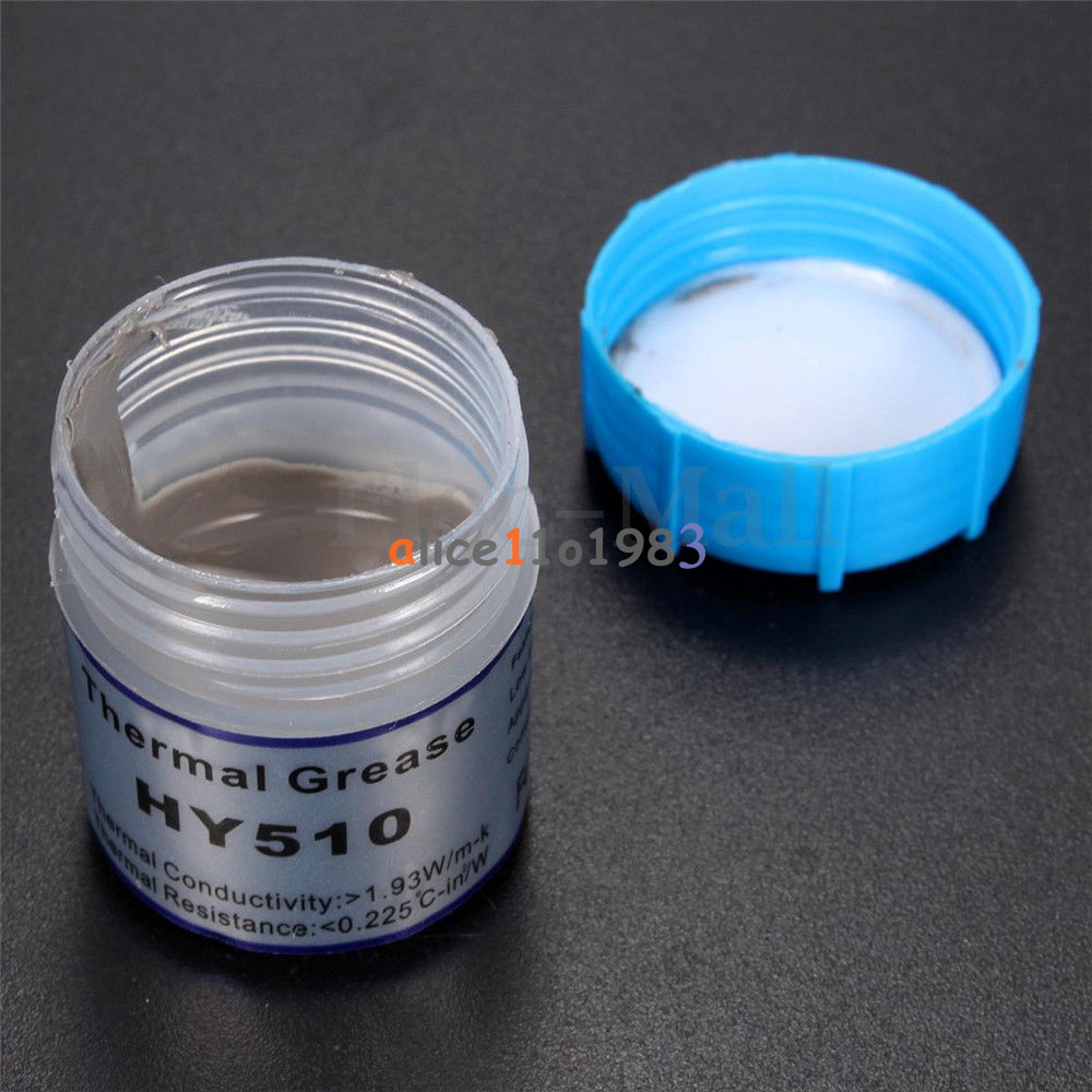 For CPU GPU Chipset Cooling HY510 10g Grey Thermal Conductive Grease Paste