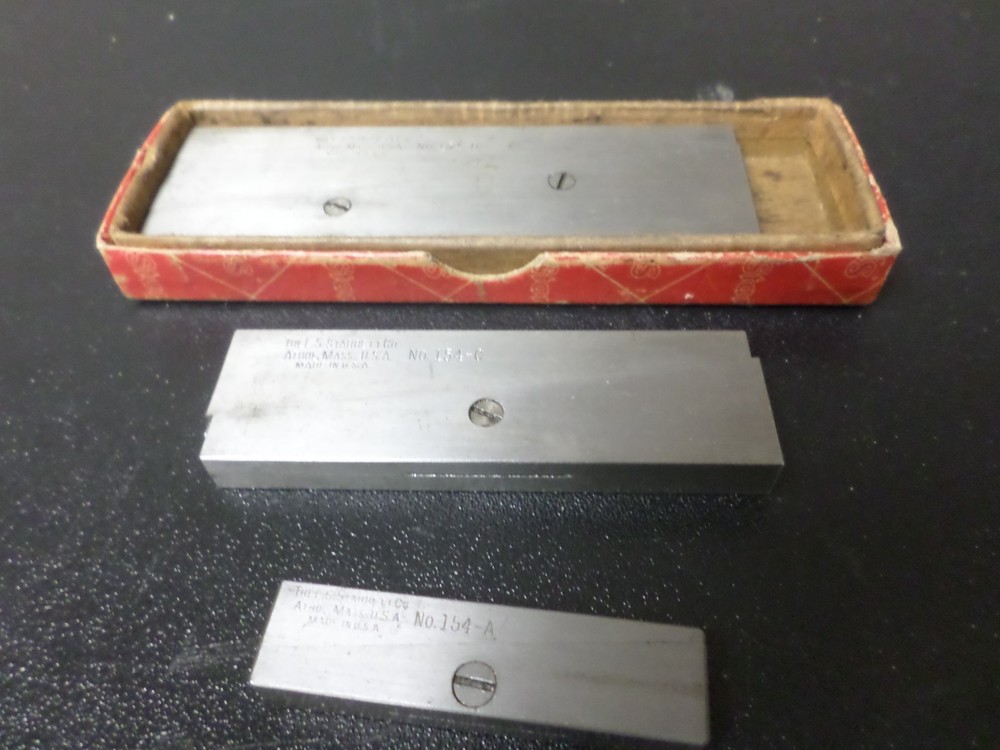 STARRETT - ADJUSTABLE PARALLELS - 3 pcs.